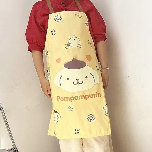 Sanrio characters style waterproof apron