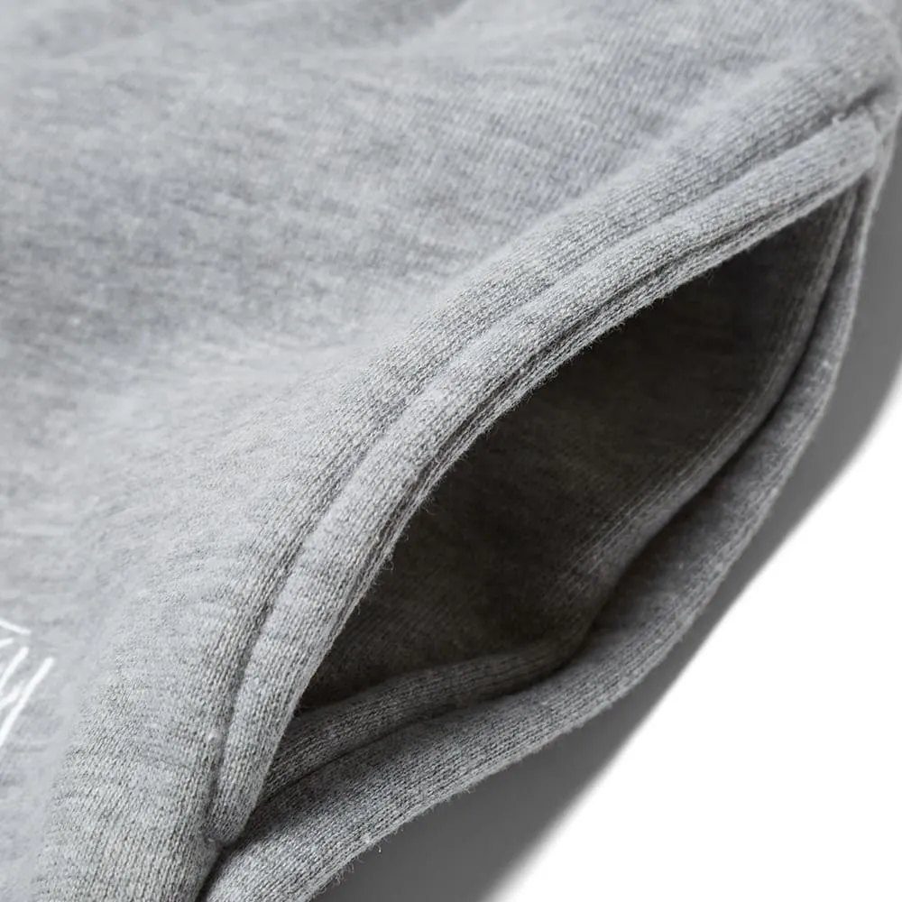 Stussy Training Fleece ShortGrey Heather