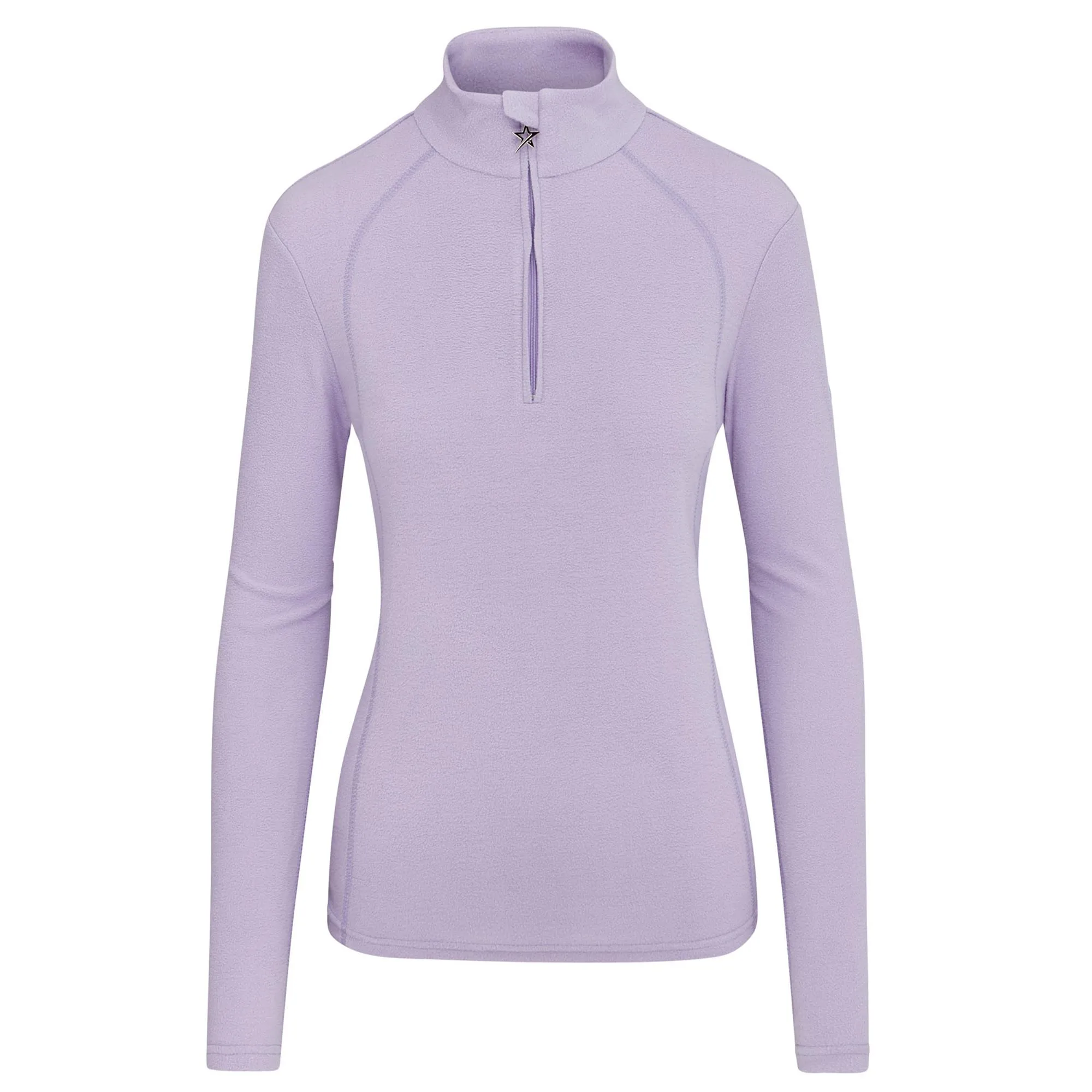 Swing Out Sister Julia Fleece Ladies Golf Base Layer Digital Lavender