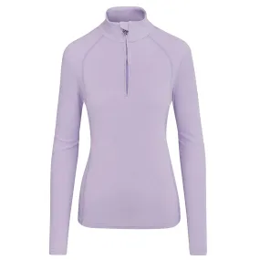 Swing Out Sister Julia Fleece Ladies Golf Base Layer Digital Lavender