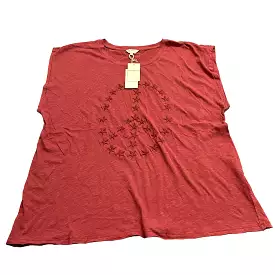 Top Short Sleeve By Lucky Brand  Size: 2x