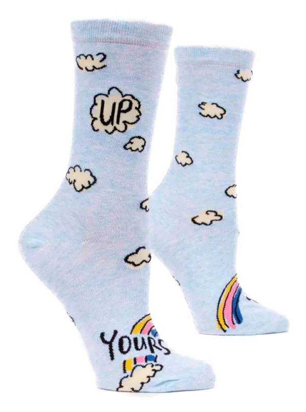 Women's Up Yours Crew Socks