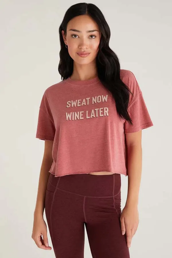 Z Supply Vintage Wine Later Tee